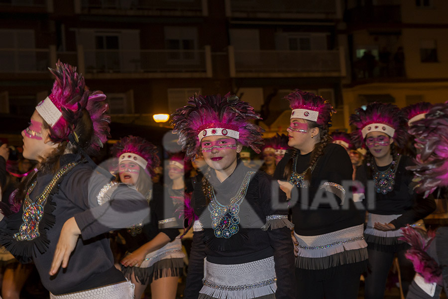 Rua del Carnaval de Les Roquetes del Garraf 2017